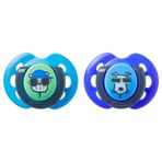 Tommee Tippee 6-18 Ay Lacivert 2X Fun Emzik