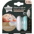 Tommee Tippee Breastlike Emzik 2 Li 6-18 Ay - Renkli - Standart