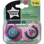 Tommee Tippee Fun Emzik 2li 0-6 Ay Pembe - 0 - 6 Ay