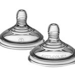 Tommee Tippee Orta Akış Ikili - Şeffaf Gelişmiş Antikolik Biberon Emzik