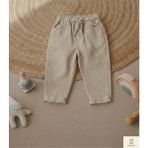 Tommiks Baby Minibohe Erkek Bebek & Çocuk Çizgili Pantolon Bej - 9 - 12 Ay