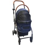 Tommy 76.5x48x99 cm Lacivert Max 15 kg Evcil Hayvan Arabası
