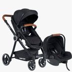 Tommy Baby Toranto Black Vip Travel Sistem Bebek Arabası Puset siyah