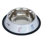 Tommy Beyaz 16 oz 0.47 lt Köpek Çelik Mama Kabı