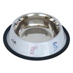 Tommy Beyaz 32 Oz Köpek Çelik Mama Kabı