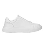 Tommy Erkek Deri Sneaker Ayakkabı Beyaz 44 EU