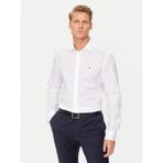 Tommy Erkek Gömlek Regular Fit - Beyaz - 2XL