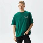 Tommy Erkek O Yaka T-Shirt - Haki - L