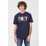 Tommy Hilfiger 09T3340-410 Lacivert Erkek T-shirt