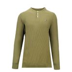 Tommy Hilfiger 09T4076-334 Erkek Sweatshirt Yeşil
