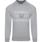 Tommy Hilfiger 09T4201-004 Gri Erkek Sweatshirt