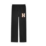 Tommy Hilfiger% 100 Pamuk Regular Fit Normal Bel Geniş Paça Jogger Pantolon Bayan PANTOLON DW0DW20558 BDS