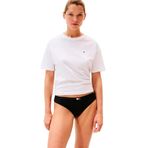 TOMMY HILFIGER 3 PACK THONG (EXT.SIZES) Kadın Tanga, Black/Black/Black, S