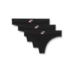 Tommy Hilfiger 3Lü Paket Classic Thong (Ext Sizes) Kadın Iç Giyim, Turuncu, Xs