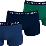Tommy Hilfiger 3Lü Paket Trunk Erkek Iç Giyim, Pembe, L