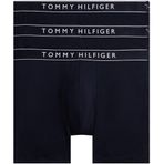 TOMMY HILFIGER 3P BOXER BRIEF DTM Erkek Çoklu Paket İç giyim, Kırmızı, S