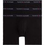 TOMMY HILFIGER 3P BOXER BRIEF WB Erkek Çoklu Paket İç giyim, Kırmızı, MD