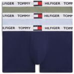 Tommy Hilfiger 3P TRUNK Erkek Boxer, Sarı, L Beden