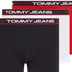 Tommy Hilfiger 3P Trunk Erkek Çoklu Paket/İç Giyim, Kırmızı, Xl