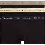 Tommy Hilfiger 3P TRUNK WB Erkek Boxer, Blk/Citrnela/Woodridge, S