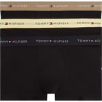 Tommy Hilfiger 3P TRUNK WB Erkek Boxer, Blk/Citrnela/Woodridge, XL