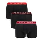 Tommy Hilfiger 3P TRUNK WB Erkek Boxer, Pembe, XL
