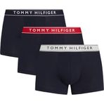 TOMMY HILFIGER 3P TRUNK WB Erkek Çoklu Paket İç giyim, Kırmızı, S