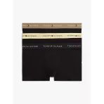 Tommy Hilfiger 3P Trunk Wb Erkek Sarı Boxer - Um0um03890