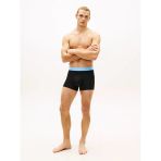 Tommy Hilfiger 3P Trunk Wb W Cooling Tech Erkek Mor Boxer - Um0um03887
