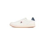 Tommy Hilfiger ARCHIVE '98 ELEVATED Erkek Spor Ayakkabı, Ivory/Dark Night Navy, 44