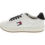 Tommy Hilfiger Archive '98 Erkek Spor Ayakkabı, Ivory/Black, 40