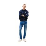 Tommy Hilfiger Austin Slim Denim Mavi Jean Pantolon, 34/32, DM0DM21237, Denim Mavi, Erkek
