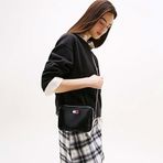 Tommy Hilfiger AW0AW17864-BDS Kadın Siyah Omuz Çantası