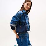 Tommy Hilfiger AW0AW17889-C1G Lacivert Kadın Omuz Çantası