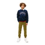 Tommy Hilfiger Baskılı Erkek Çocuk Sweatshirt, 10 Yaş, 5003295939, Lacivert, erkek-çocuk
