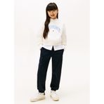 Tommy Hilfiger Baskılı Kız Çocuk Sweatshirt, 10 Yaş, 5003295973, Ekru, kız-çocuk
