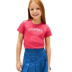 Tommy Hilfiger Baskılı Koyu Pembe Kız Çocuk T-Shirt, 16 YAŞ, 5003345856, Koyu Pembe, Kız Çocuklar