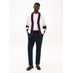 Tommy Hilfiger Beli Bağcıklı Pileli Konforlu Pantolon - Lacivert, 32-32, MW0MW39705, Desert Sky, Erkek