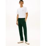 Tommy Hilfiger Beyaz Erkek Logo Baskılı T-Shirt MW0MW42364YBR_BRAND Love Roundel Te - XL