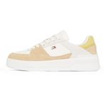Tommy Hilfiger Beyaz - Sarı Sneaker, 39, 5003240416, Beyaz - Sarı, Kadın