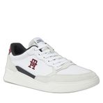 Tommy Hilfiger Bianco FM0FM04929YBS spor ayakkabı, Beyaz, 43 EU
