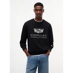 Tommy Hilfiger Bisiklet Regular Fit Logo Baskılı Sweatshirt, M, 5003372702, Siyah, erkek