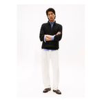 Tommy Hilfiger Bisiklet Yaka Normal Siyah Erkek Kazak MW0MW40448BDS_PIMA CTN CASH STRUCTU