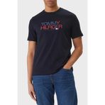 Tommy Hilfiger Brand Love Big Text S/S erkek tişörtü (tekli paket), Çöl Gökyüzü, M