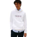 Tommy Hilfiger BRAND LOVE HILFIGER HOODIE Sweatshirt, 2XL, MW0MW40534, Beyaz, erkek