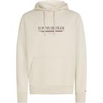 Tommy Hilfiger BRAND LOVE HILFIGER HOODIE Sweatshirt, 3XL, MW0MW40534, Ekru, erkek