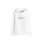 Tommy Hilfiger BRAND LOVE HILFIGER HOODIE Sweatshirt, XL, MW0MW40534, Beyaz, erkek