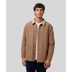 Tommy Hilfiger Canvas Cord Overshirt Erkek Kahverengi Gömlek - DM0DM20879-GWG