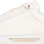 Tommy Hilfiger CHIC COURT SNEAKER Kadın Spor Ayakkabı, Beyaz, 38
