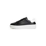 TOMMY HILFIGER CHIC PLATFORM CUPSOLE PATENT Kadın Spor Ayakkabı, Siyah, 37
